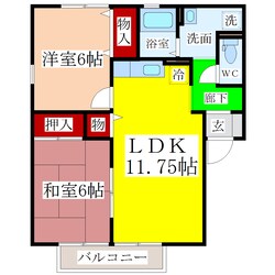 犬塚駅 徒歩51分 1階の物件間取画像